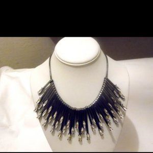 R. J. Graziano "Radiant Rays" Bib Necklace 16-3/4"